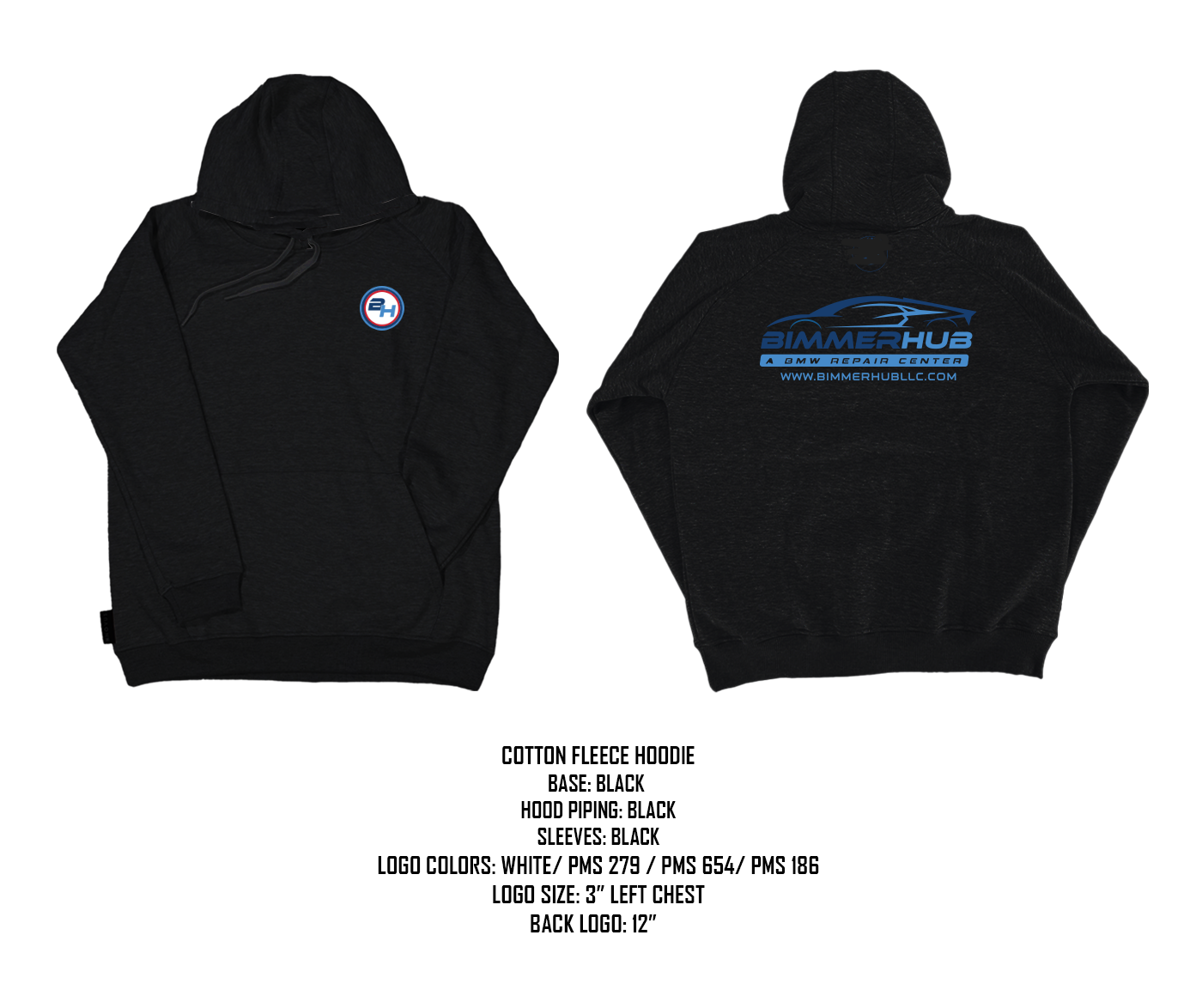 Dark Gray Bimmer Hub Hoodie