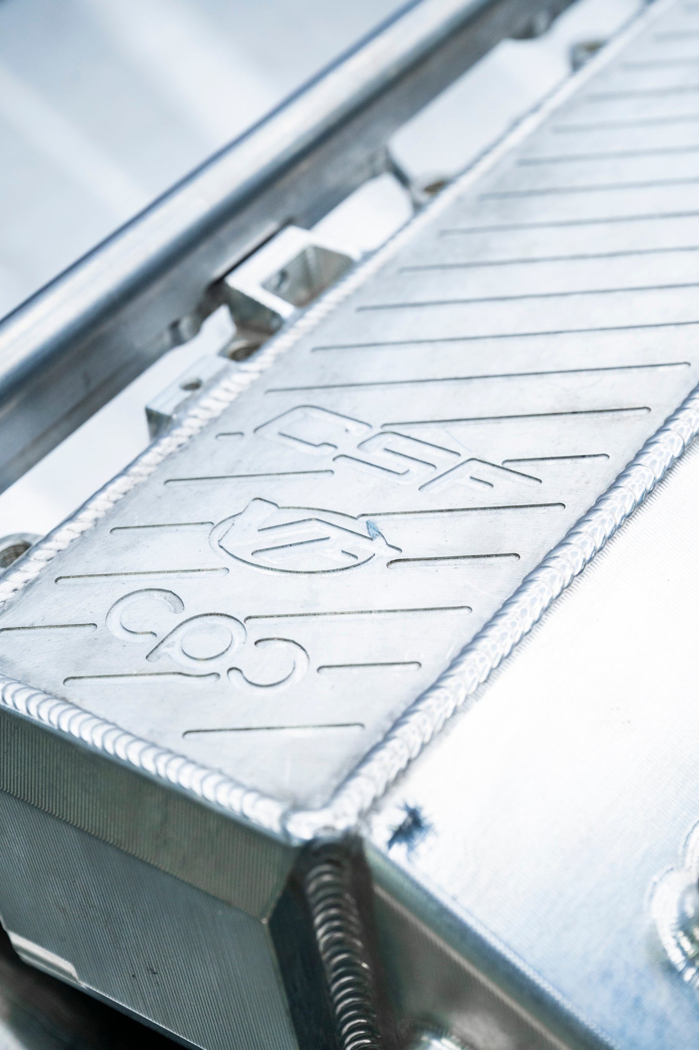 BMW Charge Air Cooler Manifold (Billet Aluminum Finish) - CSF 8300 (USED)