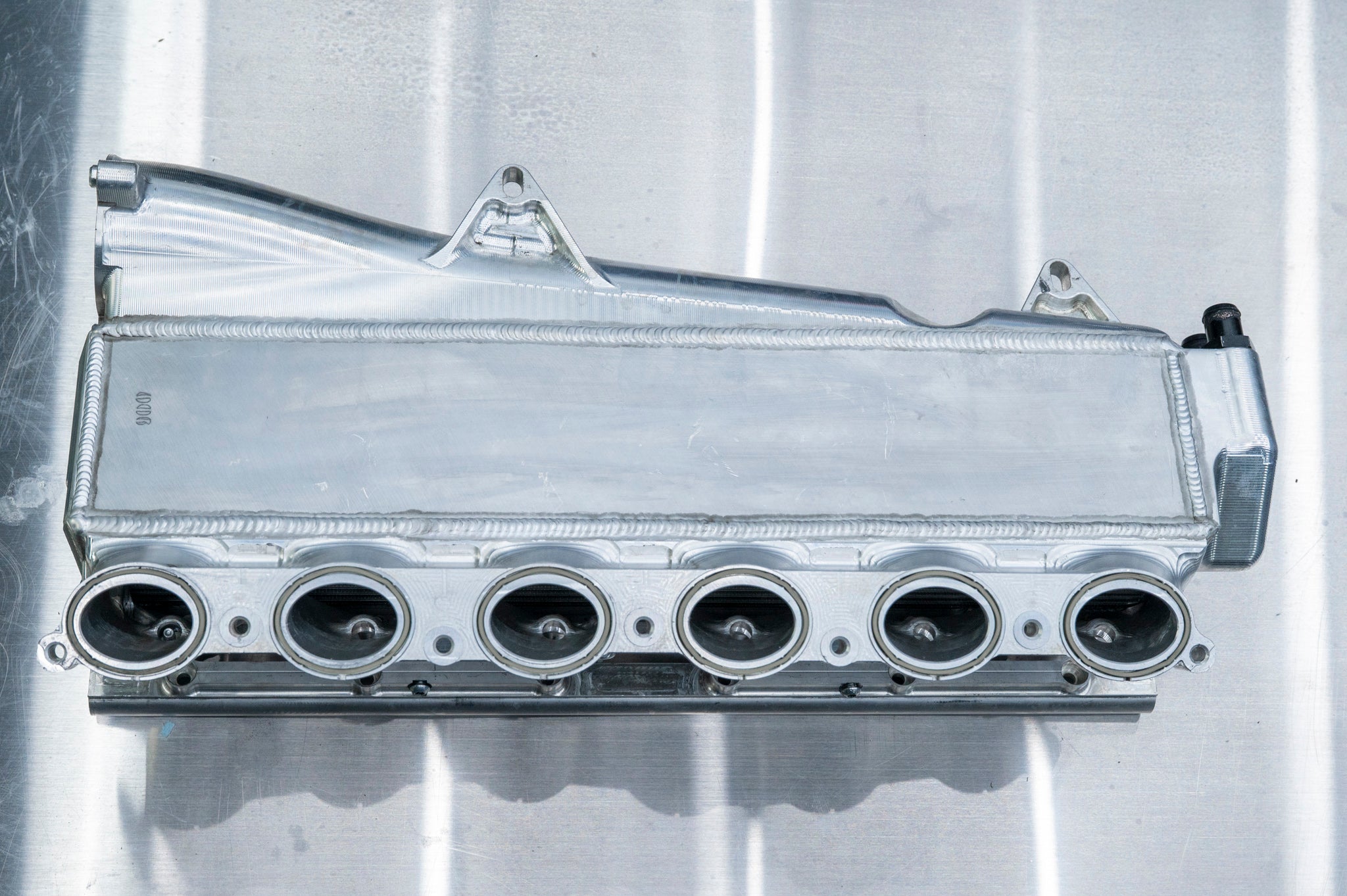 BMW Charge Air Cooler Manifold (Billet Aluminum Finish) - CSF 8300 (USED)