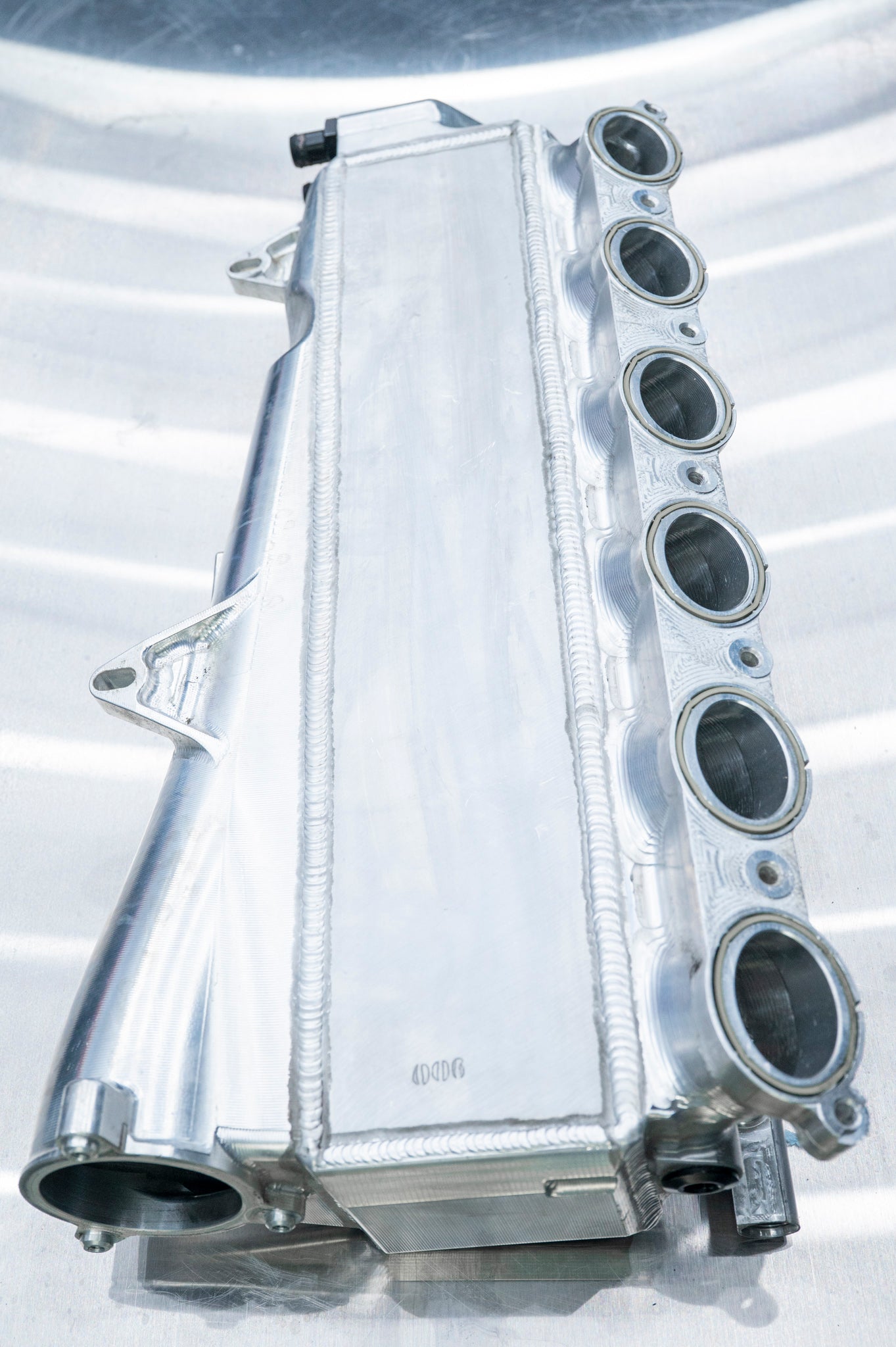 BMW Charge Air Cooler Manifold (Billet Aluminum Finish) - CSF 8300 (USED)